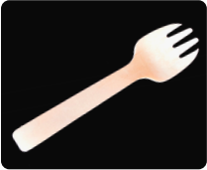 105 Wooden spork
