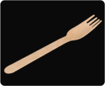160 Wooden fork