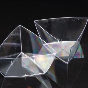 400 Big triangle dessert cup3